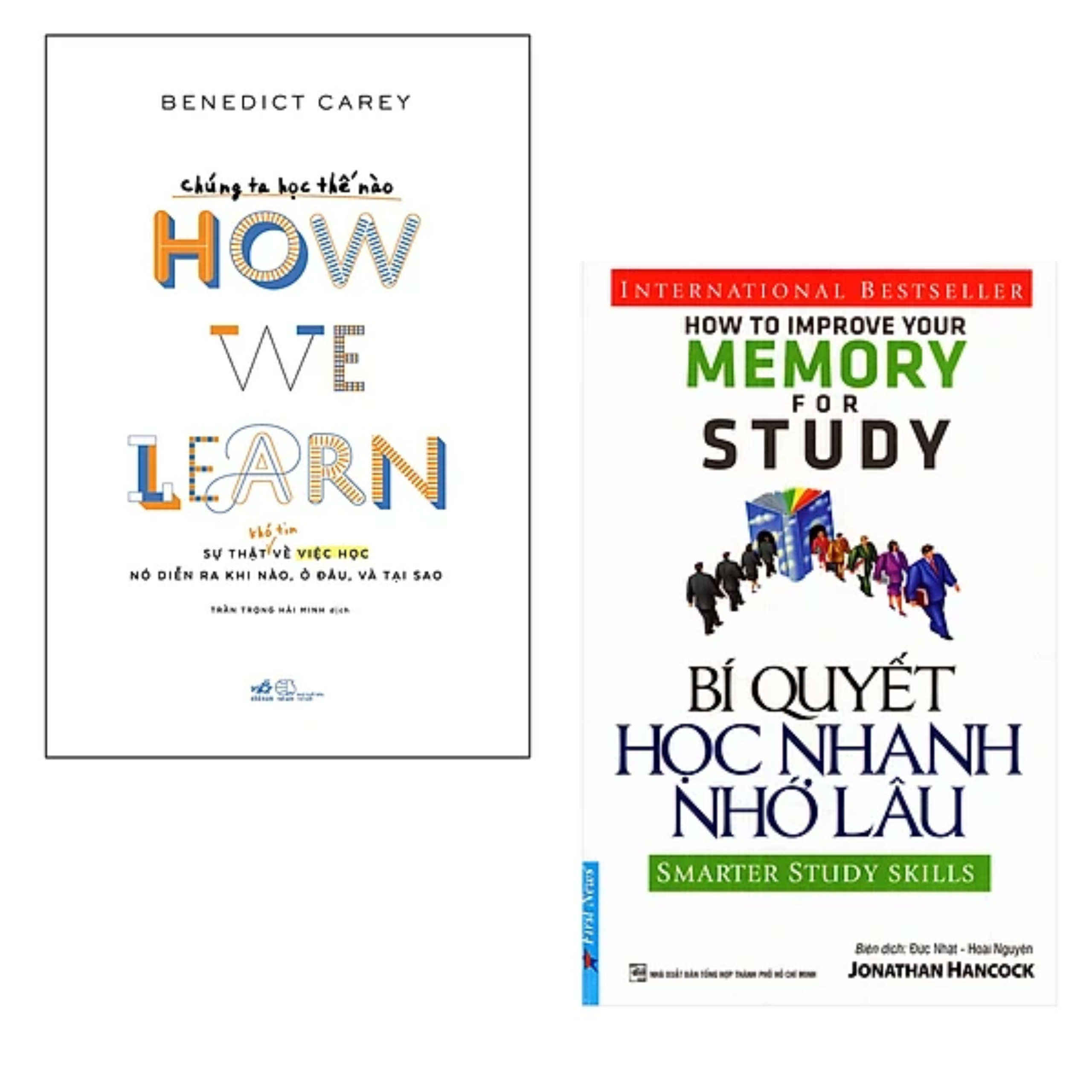Combo 2 cuốn sách Giáo Dục : Bí Quyết Học Nhanh Nhớ Lâu + Chúng Ta Học Thế Nào - How We Learn