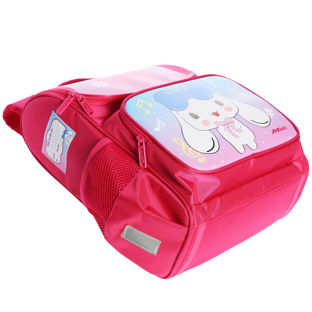 Cặp Chống Gù Bé Gái Size M - Miti C11072M_CHO1_HONG.N - Hình Cún