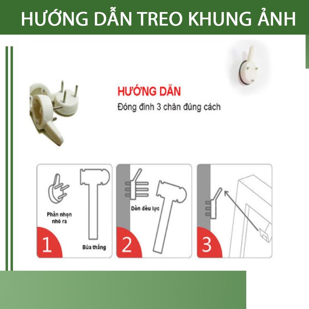 Khung Ảnh Treo Tường 15x21 cm - Bảo Hành Gãy, Vỡ - Hỗ Trợ In Hình - Khung Ảnh Giá Rẻ