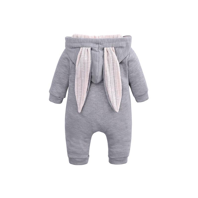 Hoạt Hình Bộ Quần Áo Bé Trai Liền Quần Mùa Xuân, Mùa Thu Quần Áo Bé Gái Cotton Sơ Sinh Rompers Áo Hoodie Dài Tay Cho Bé Trang Phục