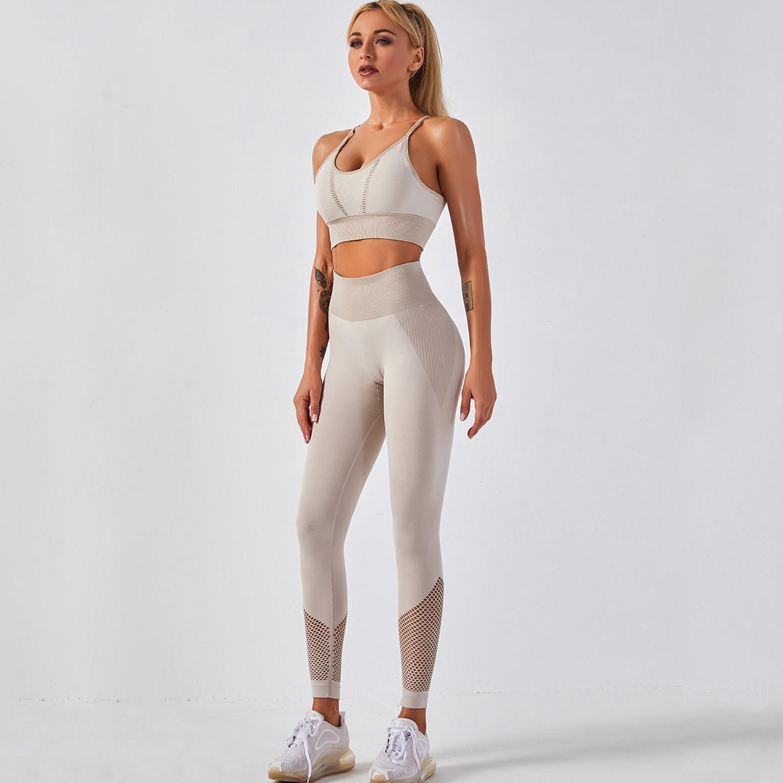 Bộ đồ thể thao nữ, mềm mại và thoải mái khi mặc, co giãn và thoáng khí để chơi thể thao