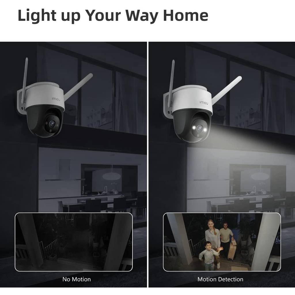 Camera Giám Sát Ngoài Trời IP Wifi IMOU IPC S42FP 4.0Mpx I XOAY 360° I Tích Hợp Còi Và Đèn Spotligh I Hàng Chính Hãng | Bảo Hành 24 Tháng