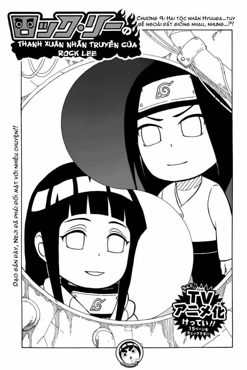 cửu vĩ hồ ly ngoại truyện rock lee chapter 9 1