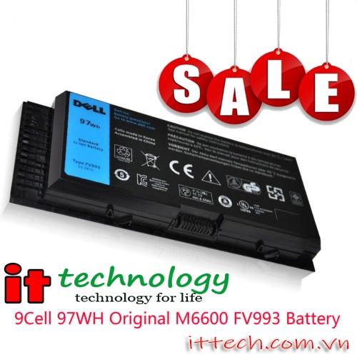 Pin dùng cho Dell Precision M4800 15.6" FJJ4W 4HJXX N71FM 11.1V 97Wh