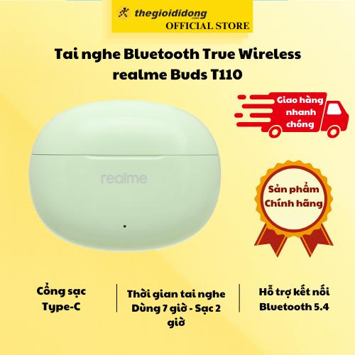 Tai nghe Bluetooth True Wireless realme Buds T110 - Hàng chính hãng