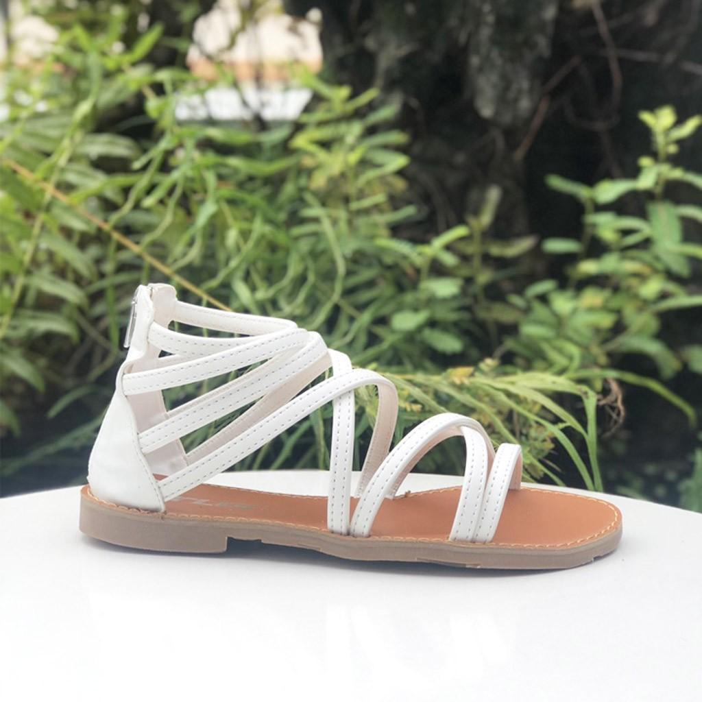 Sandal nữ kéo khóa hot trend 2020 trẻ trung năng động 21430