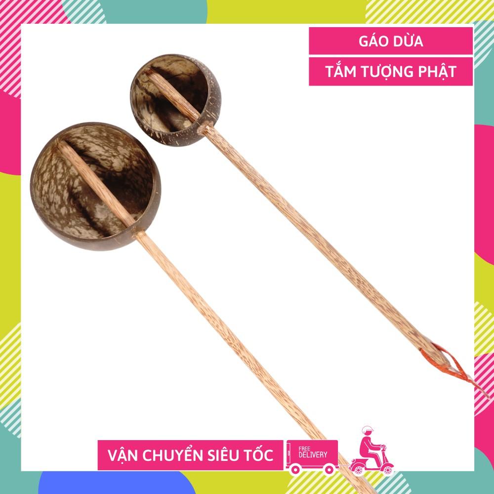 Gáo dừa múc nước tắm tượng Phật Đản Sanh - Nhiều cỡ