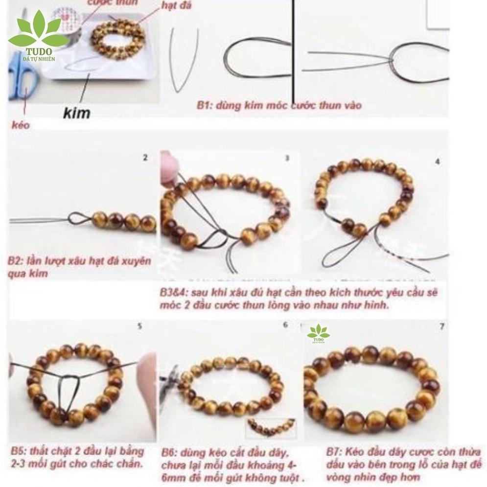 Phụ Kiện Kim Chỉ Chun Xâu Vòng, Túi Hộp Bảo Quản TUDO PK