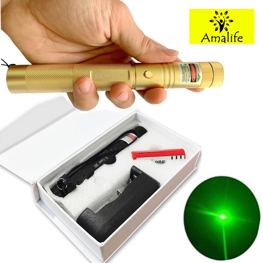 Đèn Laser Cao Cấp SD Lazer / Laze 303 Full Hộp - Chính Hãng Amalife