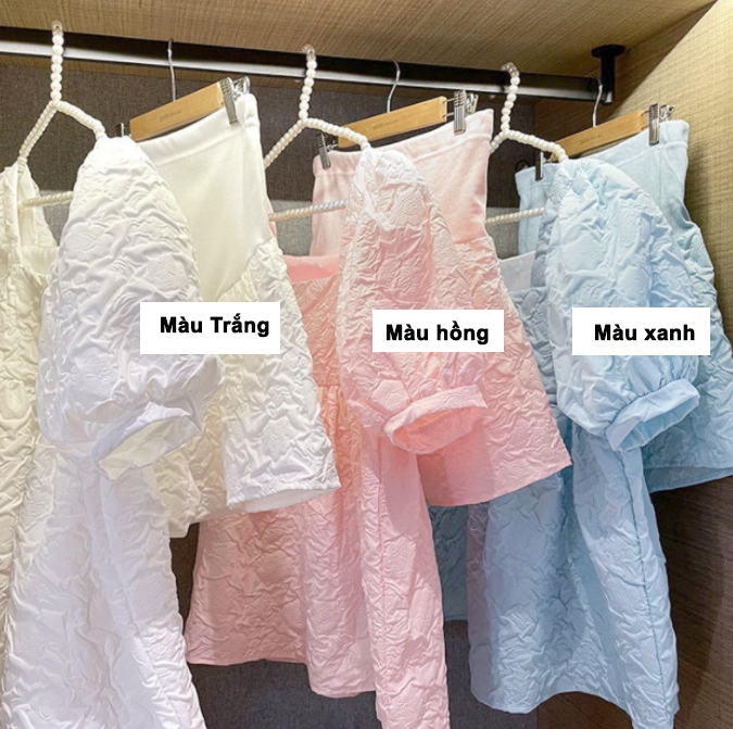 Bộ đùi gấm Hàn tông hồng BDD101