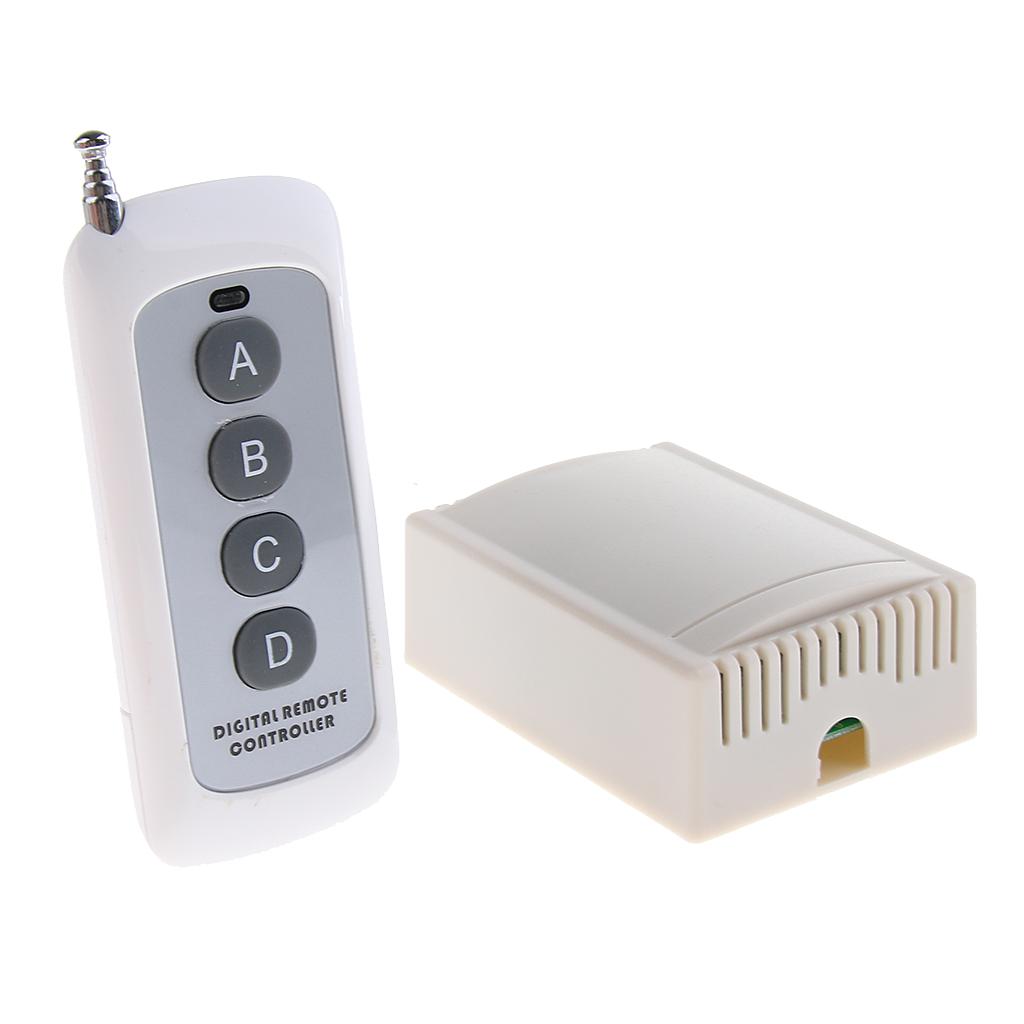 4 Way Channel RF Smart Remote Control Switch 433 for Home Relay DC12V