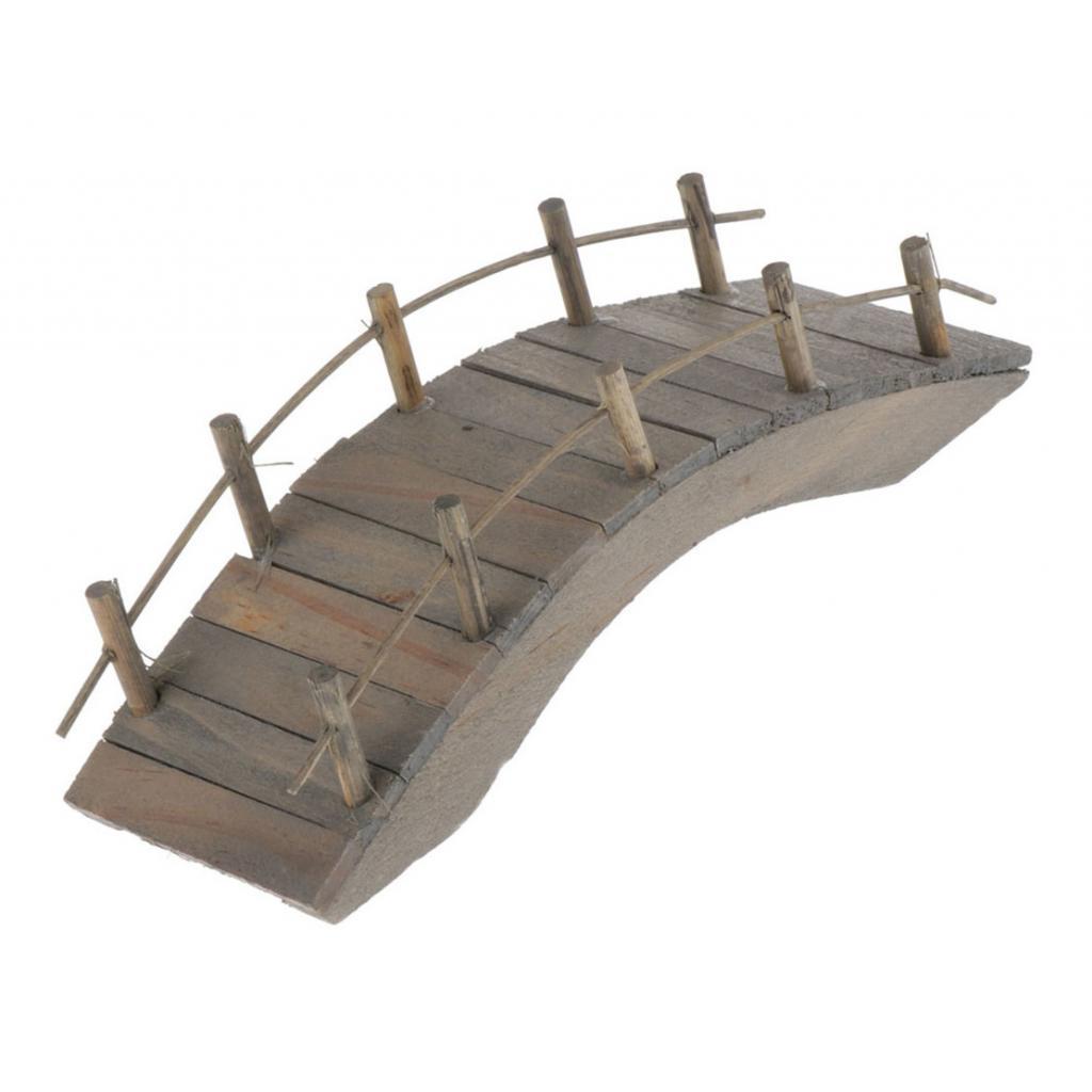 1/12 Dollhouse Miniature Arch Bridge Model for Fairy Garden Accessory Large