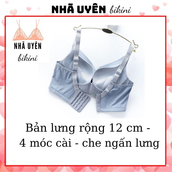 Áo ngực bản to độn vừa không gọng cao cấp dành cho mọi loại ngực che khuyết điểm lưng mỡ - áo bra mã chéo chéo