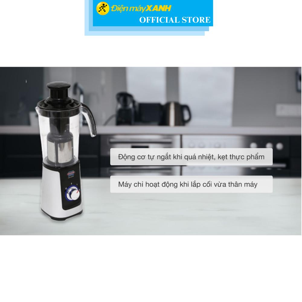 Máy xay sinh tố đa năng Sunhouse SHD 5322 Đen - Hàng Chính Hãng