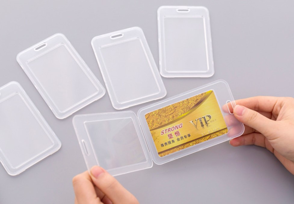 Bao đựng thẻ nhựa trong không dây đa năng - Đựng thẻ, Bảng tên, vé xe bus