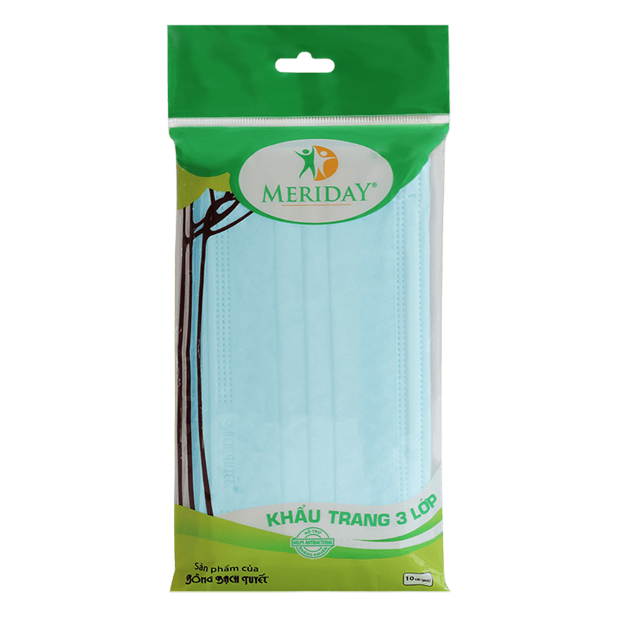 Khẩu Trang Y Tế Meriday Bông Bạch Tuyết TP-KT30