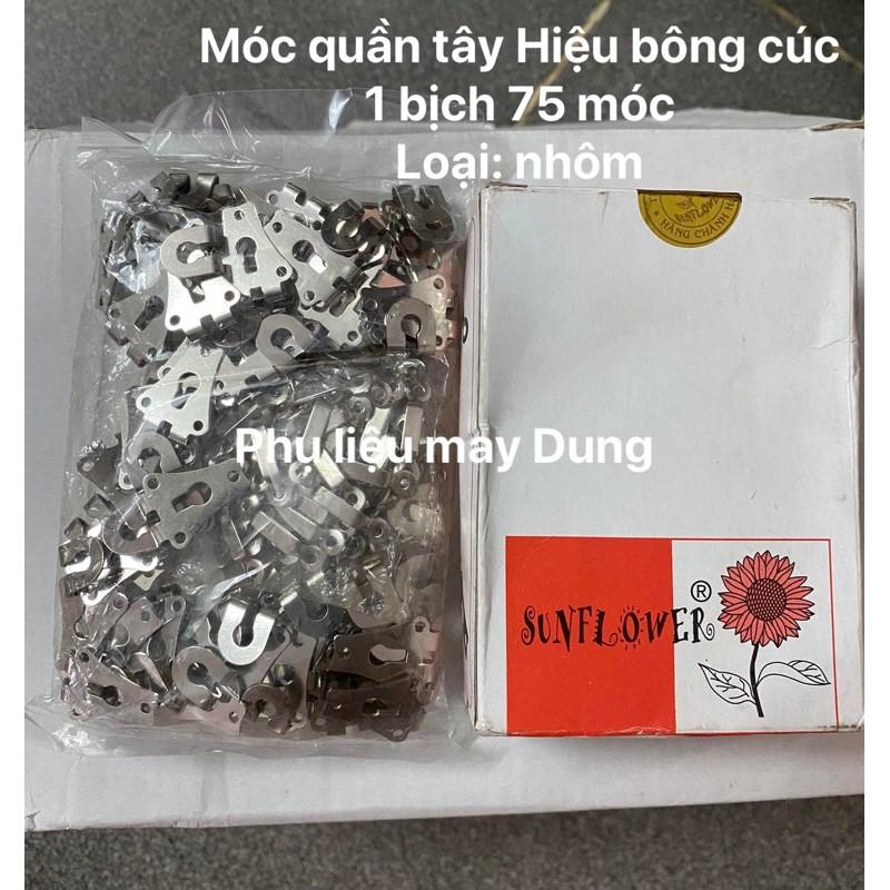 Nút móc quần tây 1 hộp: (75 bộ)