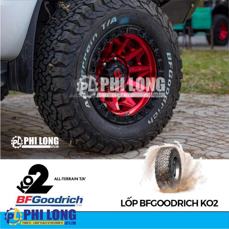 LỐP BFGOODRICH ALL-TERRAIN T/A KO2 LT275/65R17 (MADE IN THAILAND)