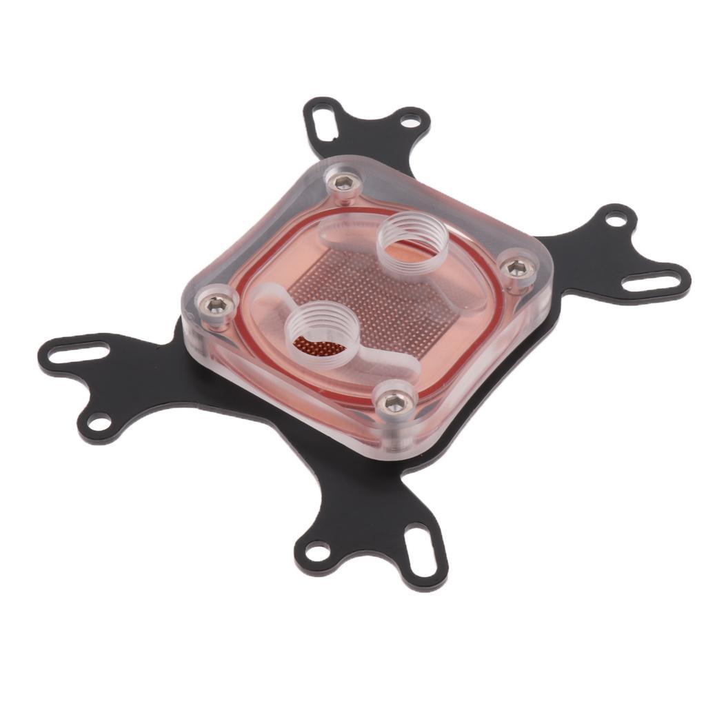 Professional CPU  Water Cool Block For INTEL 775/1150 Computer#3