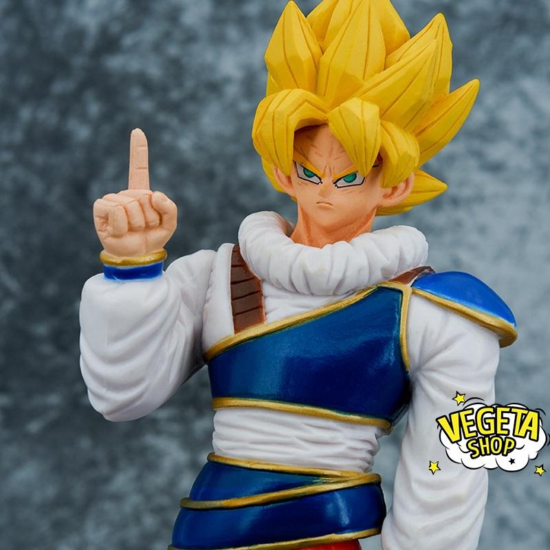 Mô hình Dragon Ball - Mô hình Songoku Son Goku Super Saiyan trang phục hành tinh Yardrats dịch chuyển tức thời - 22cm