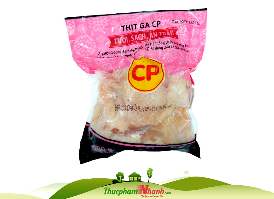 Má đùi gà đông lạnh CP - Gói 500g