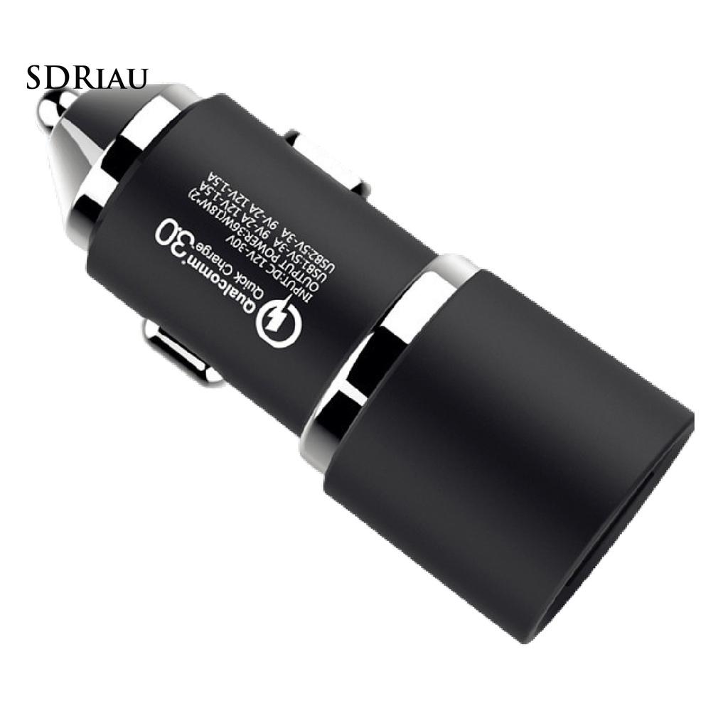 Củ Sạc Nhanh Hai Cổng Usb Xqxdzx Qc3.0 12 / 24v 4.8a Cho Xe Hơi