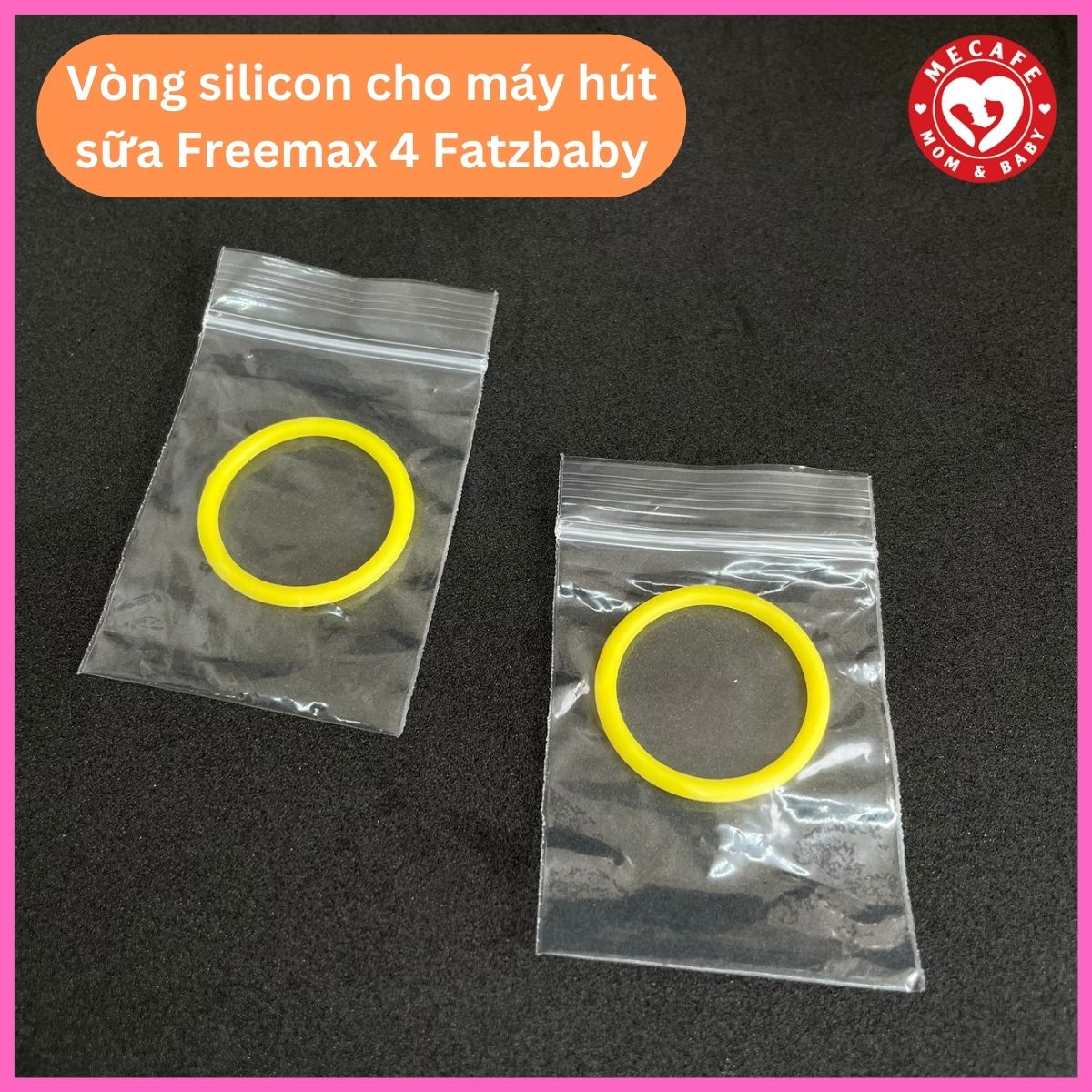 Vòng silicon cho máy hút sữa Freemax 4 fatzbaby FB1276RH (2 cái)