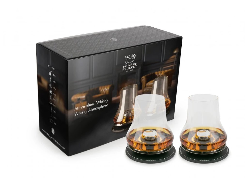 Bộ 2 Ly Whisky Peugeot 266196 Có Đế Làm Lạnh