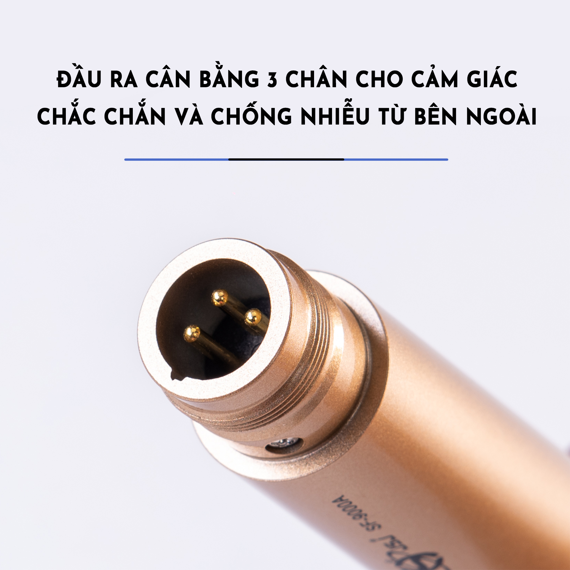 Micro Karaoke Có Dây Chuyên Dụng JSJ- SF-9000 A Hàng Chính Hãng