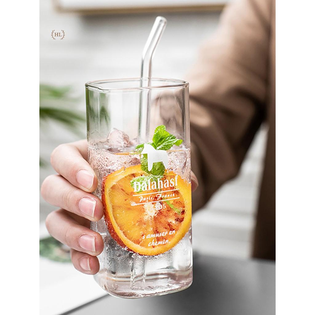 CỐC VUÔNG THUỶ TINH CHỊU NHIỆT | CỐC THỦY TINH VUÔNG MORNING CHỊU NHIỆT BOROSILICATE | CỐC VUÔNG CAO DECOR