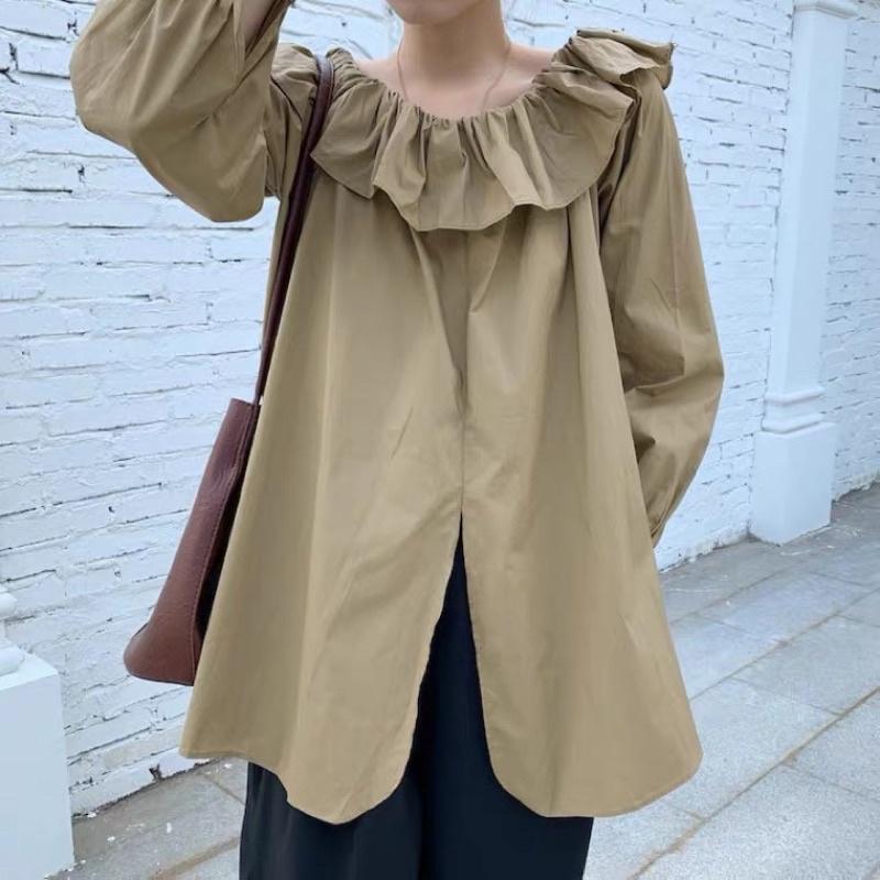 ÁO SƠ MI BẸT VAI XẺ LƯNG HÀN QUỐC