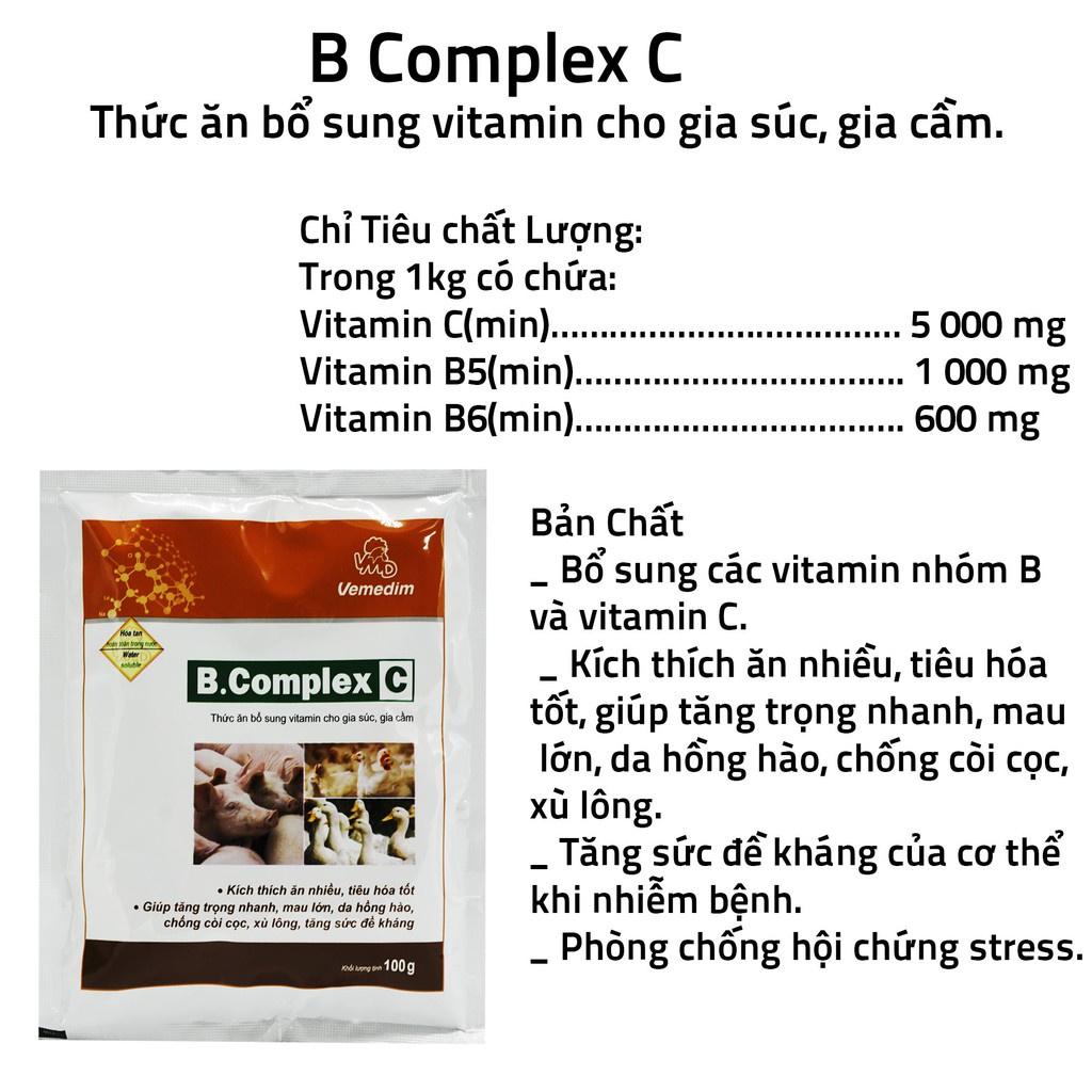 Vemedim B Complex C - Thức ăn bổ sung vitamin cho gia súc, gia cầm
