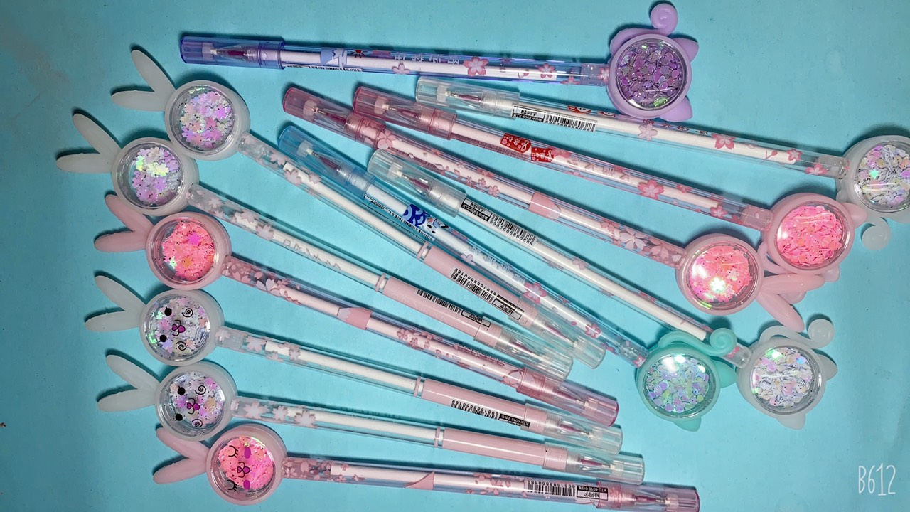 Combo 12 cây bút gel đầu thú ngẫu nhiên