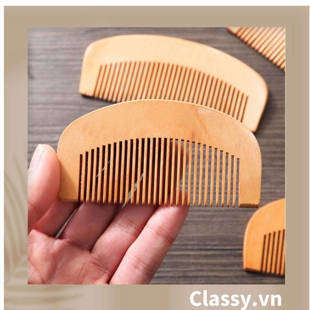 Lược mini Classy Gỗ đào tự nhiên - Hàng loại 1 PK311