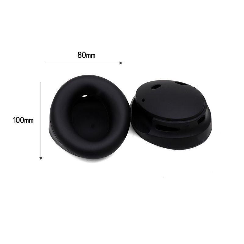 HSV 1Pair Soft Silicone Ear Pads Anti-slip Earphone Cover Cushion for Bose-QuietComfort35 Ⅱ Headphones Headset