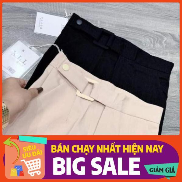 hothotQuần Baggy Đai vuông cúc bấm