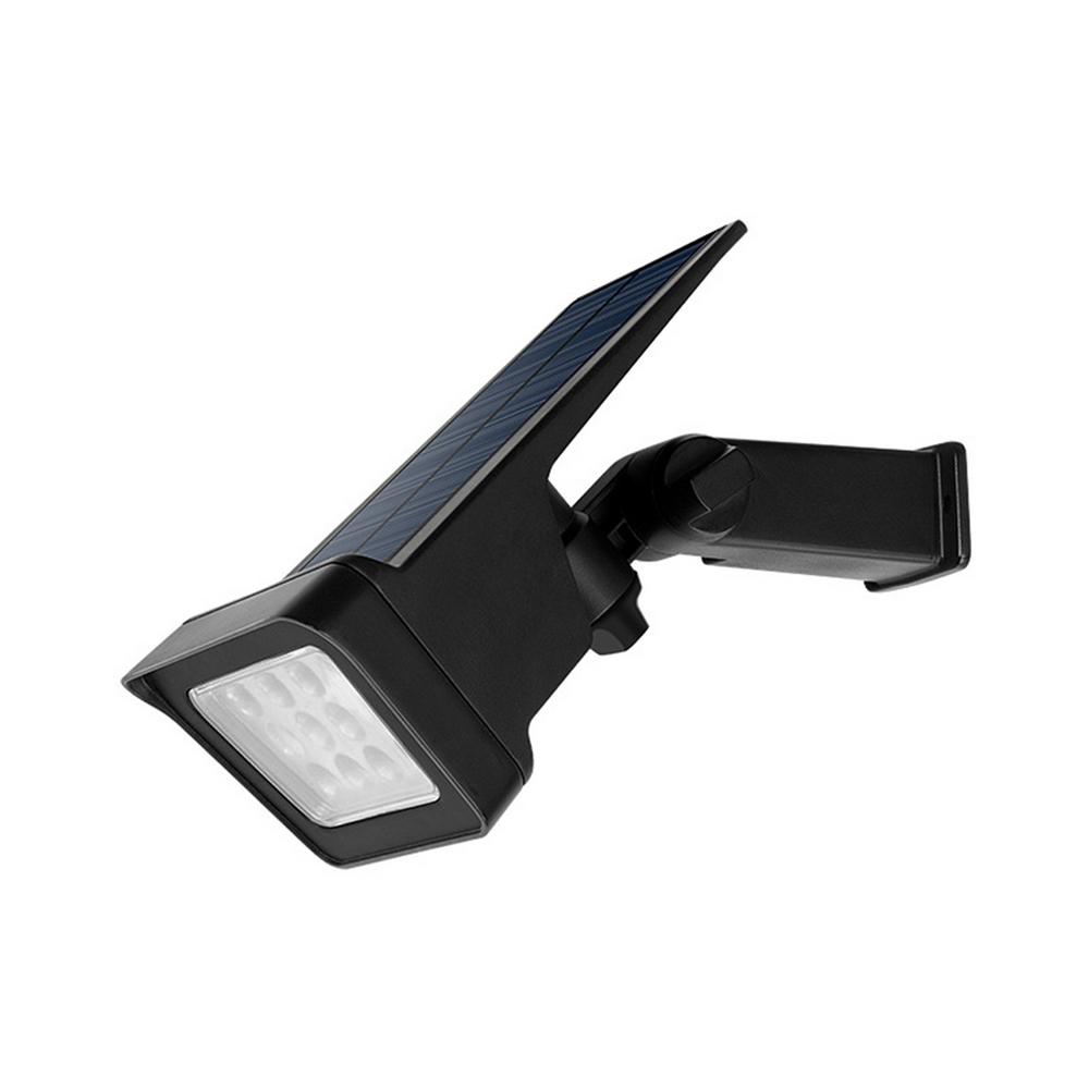 Đèn chiếu tiểu cảnh năng lượng mặt trời với 12 hạt đèn LED cung cấp ánh sáng LED sáng. Tích hợp pin sạc 2200mAh để lưu trữ năng lượng