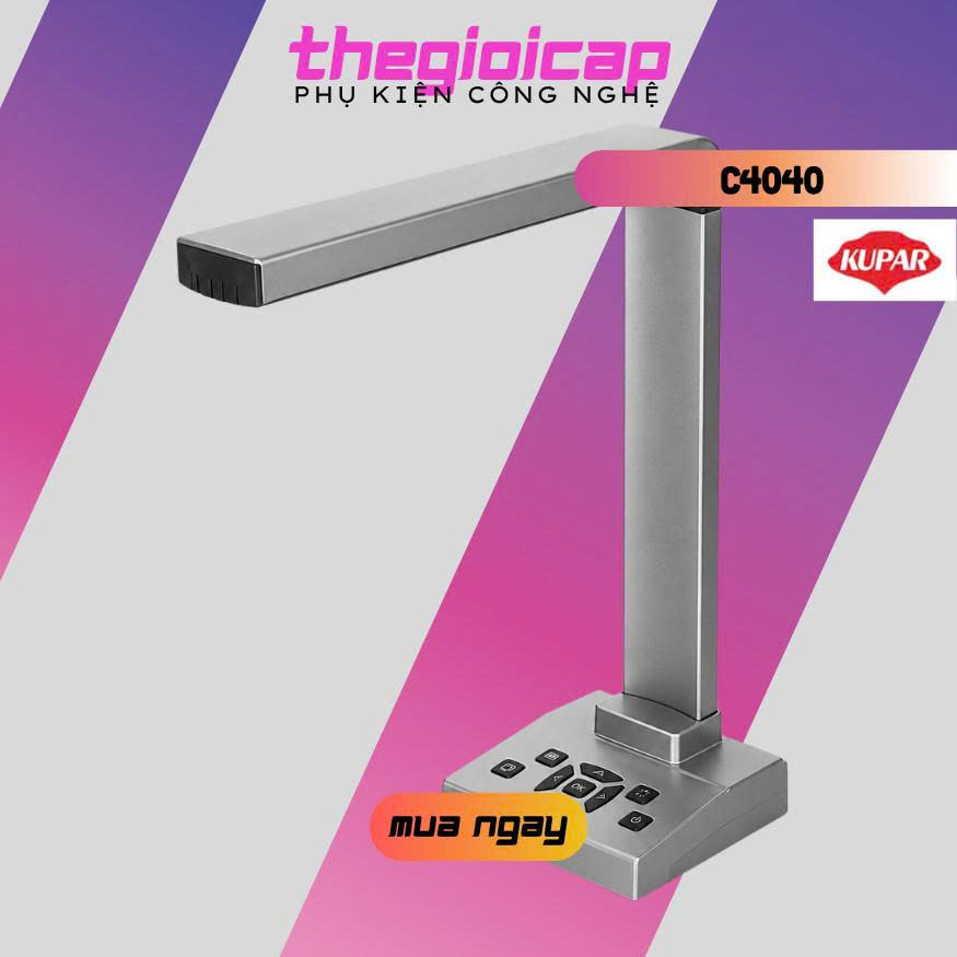 Máy Scan Màu, Scan Tài Liệu A4/A5/A6/A7 C4040 Hỗ trợ Cổng HDMI, Khe Cắm Thẻ Nhớ TF, TypeC - Hàng Nhập Khẩu