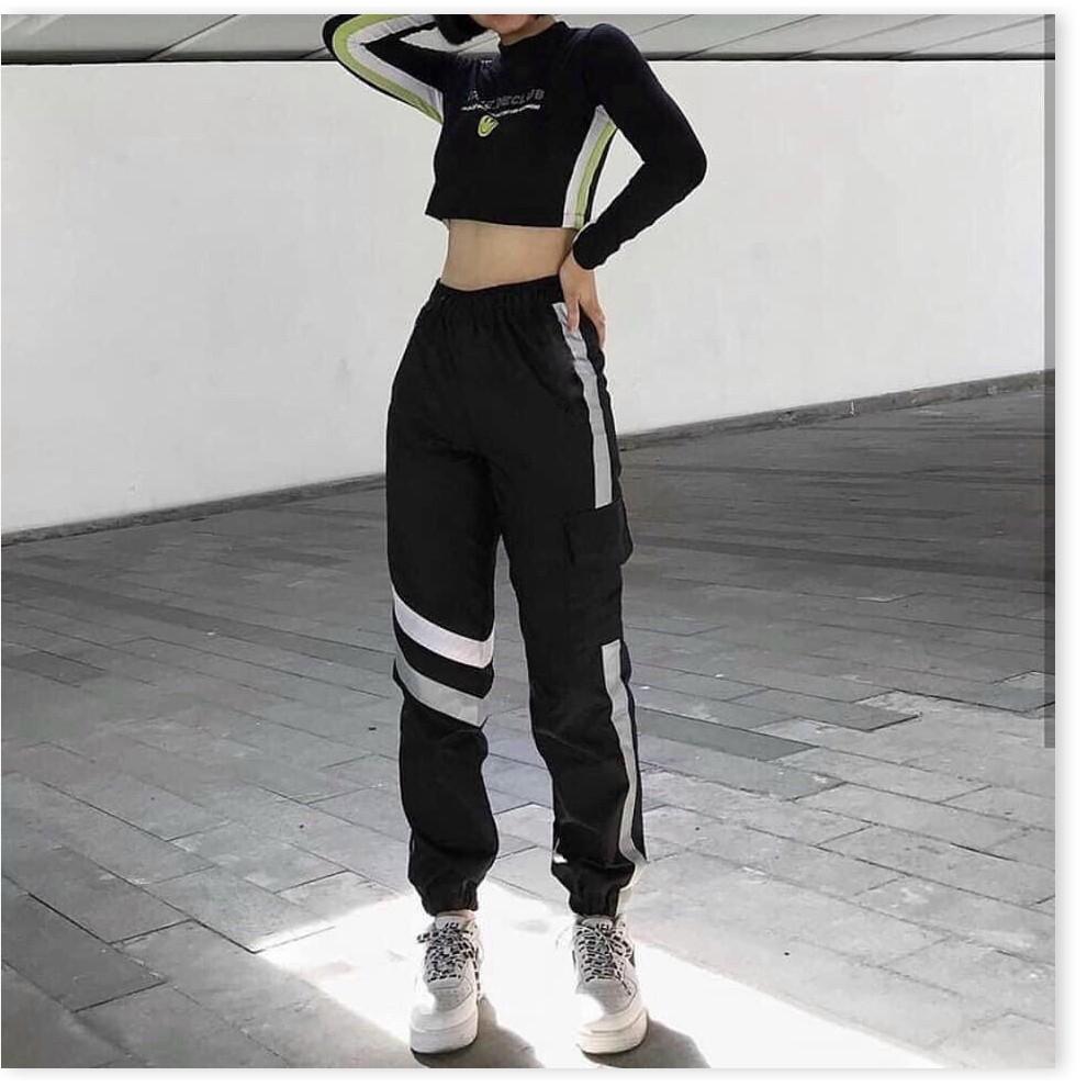 QUẦN JOGGER NAM NỮ PHẢN QUANG CỰC ĐẸP , HOT 2021 VINA 1HITSTORE