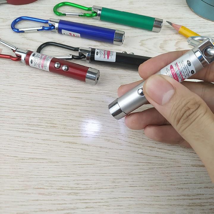Đèn pin , đèn laze 5 chức năng