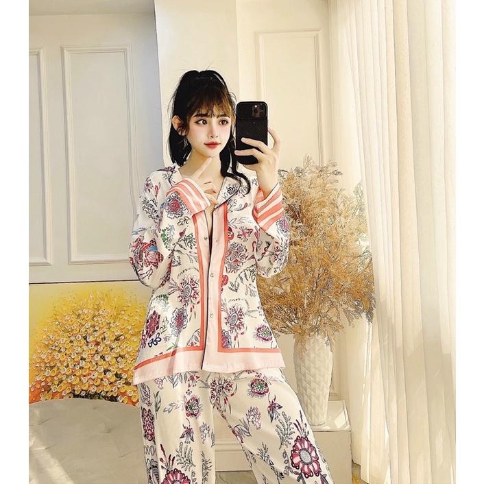 PYJAMA DÀI HOẠ TIẾT 111 CAO CẤP