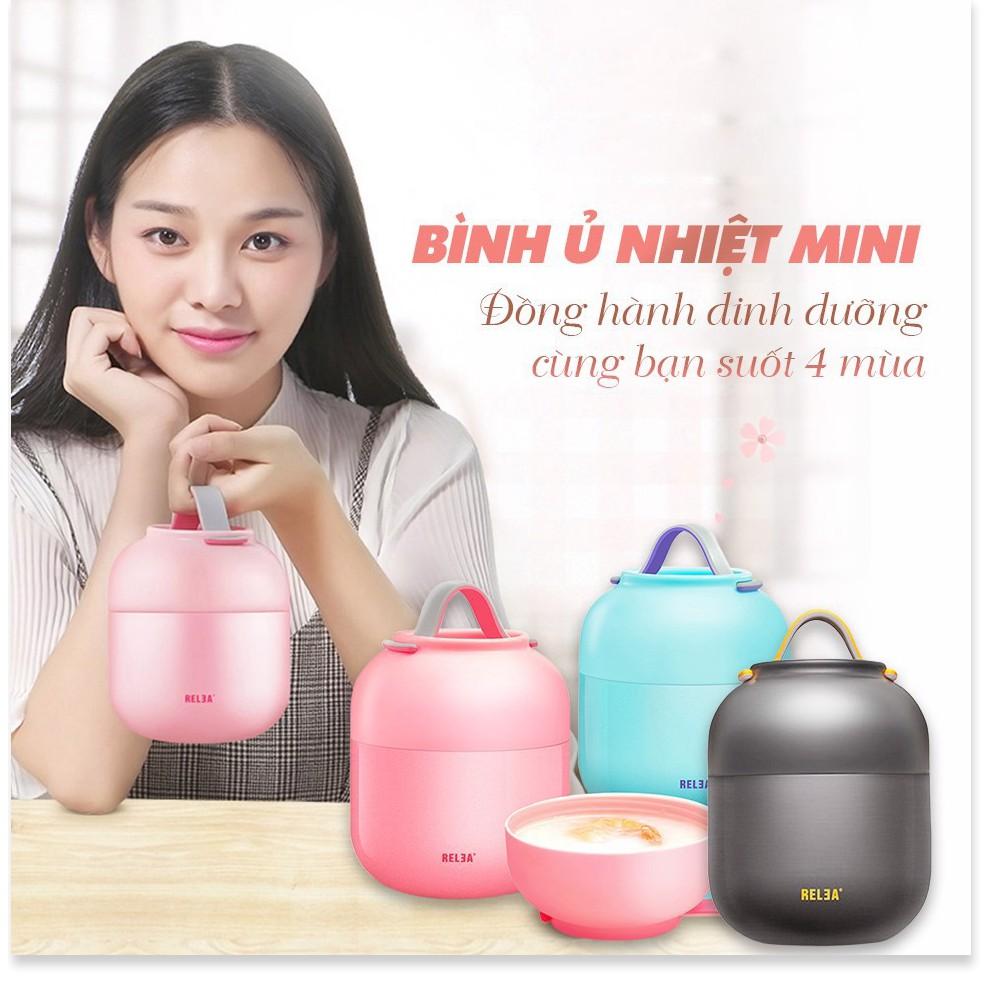 Bình ủ giữ nhiệt mini Relea 700ml - Bình ủ thức ăn cao cấp