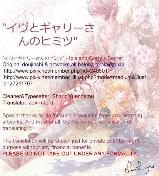 ib doujinshi - ib's and garry's secret chapter 5 1