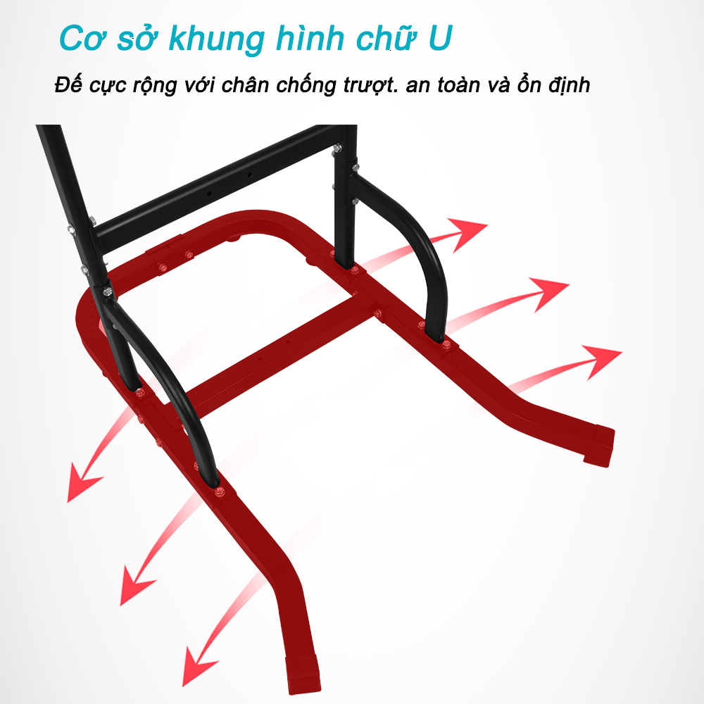 OneTwoFit Bộ xà đơn, xà kép đa năng Gym, lượng Kéo lên tại nhà dụng Xà đơn xà kép OT061A