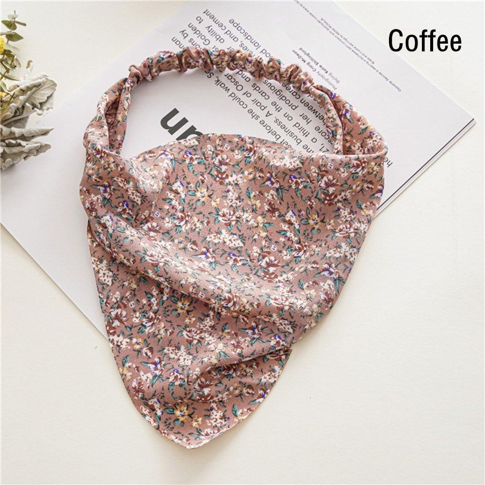 Băng Đô Co Giãn In Họa Tiết Hoa Phong Cách Bohemia Dành Cho Nữ