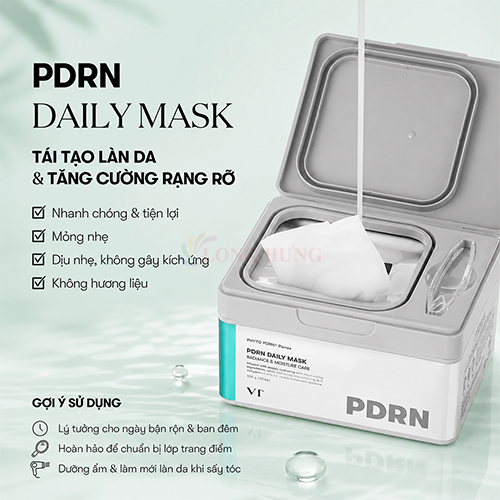 Mặt nạ cấp ẩm VT Daily Mask (30 miếng) - Hàng chính hãng