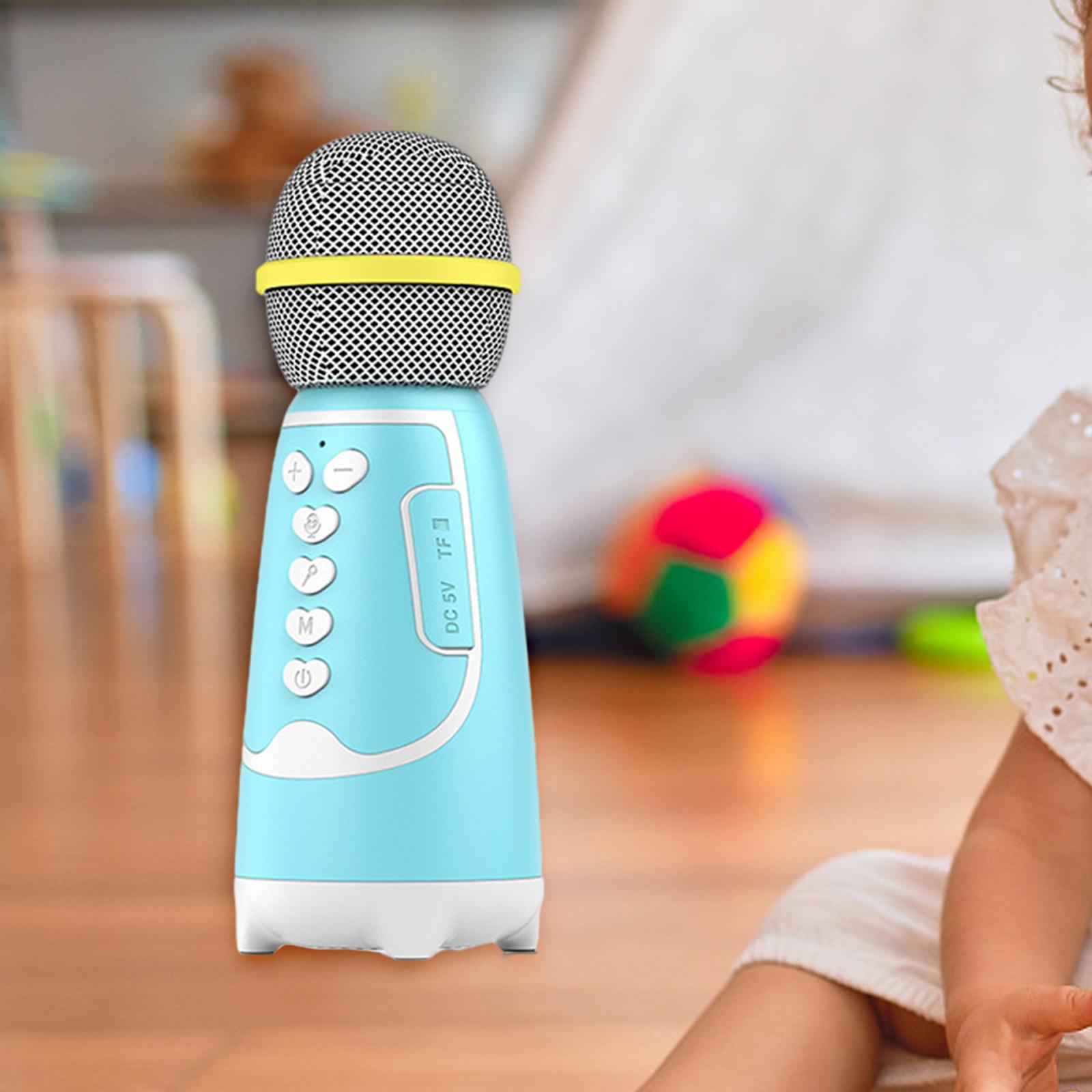 Wireless Bluetooth , Portable Handheld Karaoke Mic Speaker Machine Home Party Birthday for All Smartphones PC