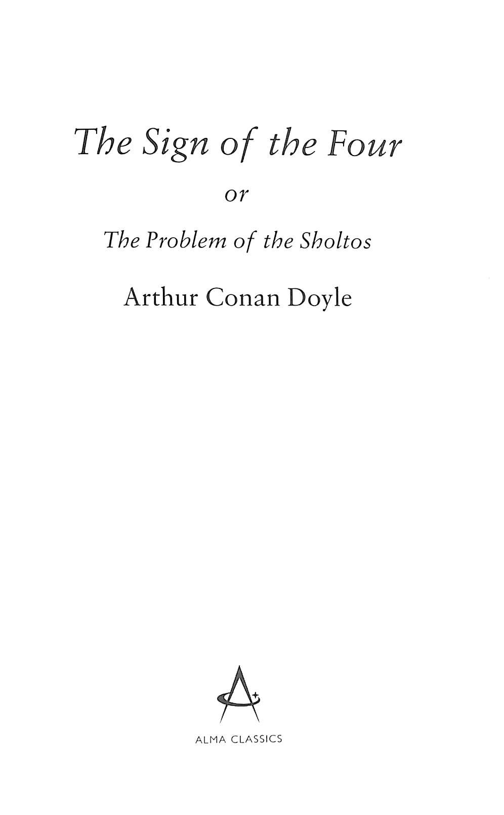 The Sign Of The Four (Alma Junior Classics)