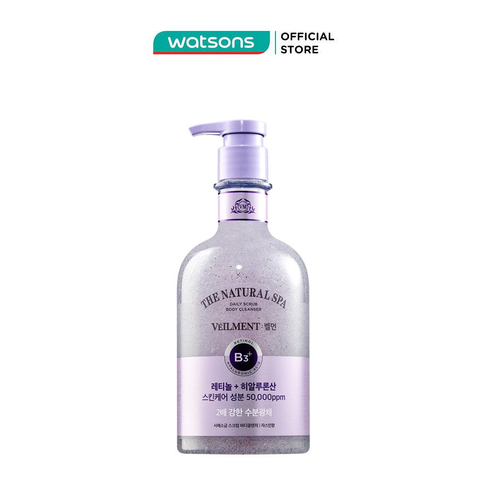 Sữa Tắm Hạt Veilment On The Body Dưỡng Ẩm Và Làm Sáng Da Hương Jasmine 600G