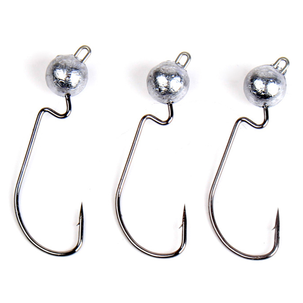 10 cái Móc Câu Cá, vật liệu thép carbon cao, siêu bền